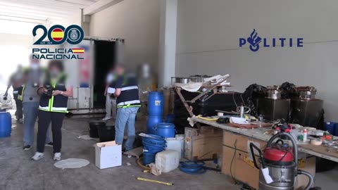 Descubren en Tarragona el mayor laboratorio de MDMA de España