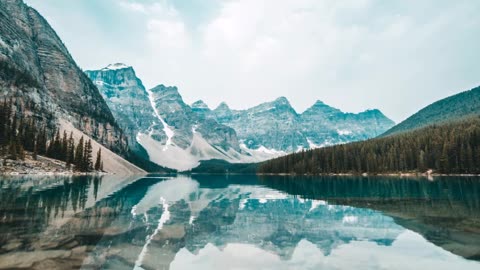 Stunning beautiful nature with relaxing ambient music