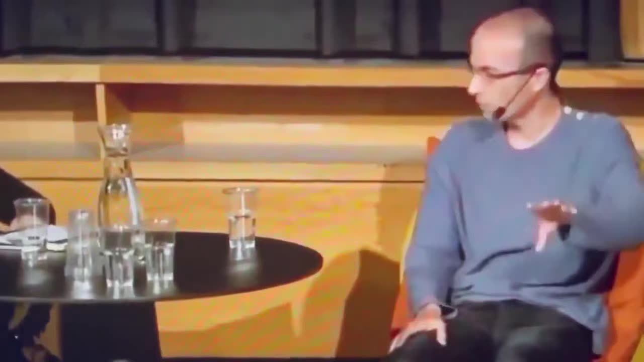Yuval Noah Harari - "When the flood comes..."