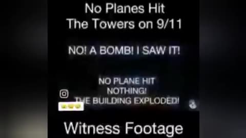 NO PLANES HIT THE TOWERS ON 911