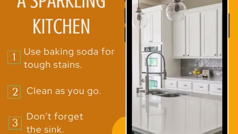 Secrets to a Sparkling Kitchen