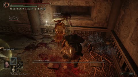 Elden Ring PC | Ancient Hero of Zamor boss fight co-op w/2 cooperators on NG