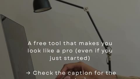 A Free Tool That Makes You Look Like A Pro (Even If You Just Started)