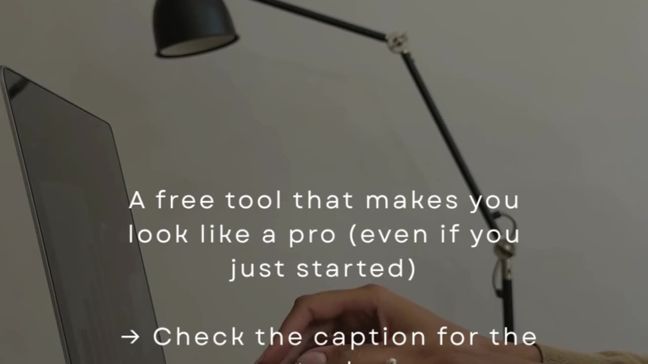 A Free Tool That Makes You Look Like A Pro (Even If You Just Started)