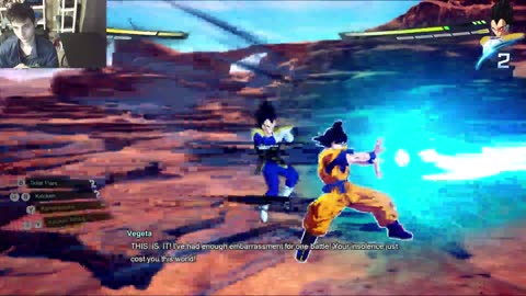 Vegeta VS Goku In A Dragon Ball Sparking Zero Battle