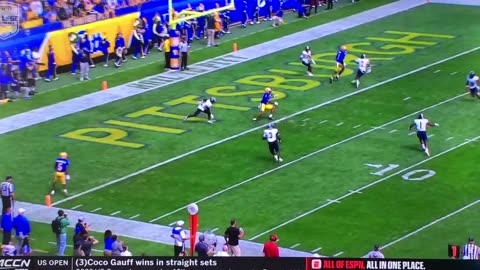 Pitt Panthers WR #2 Kenny Johnson TD 🏈21yds.
