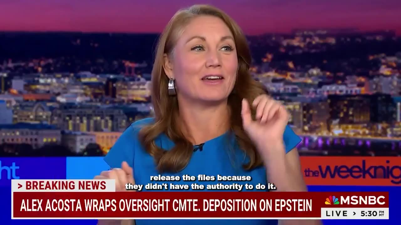 Alex Acosta who gave Jeffrey Epstein - White House has the authority to release the files