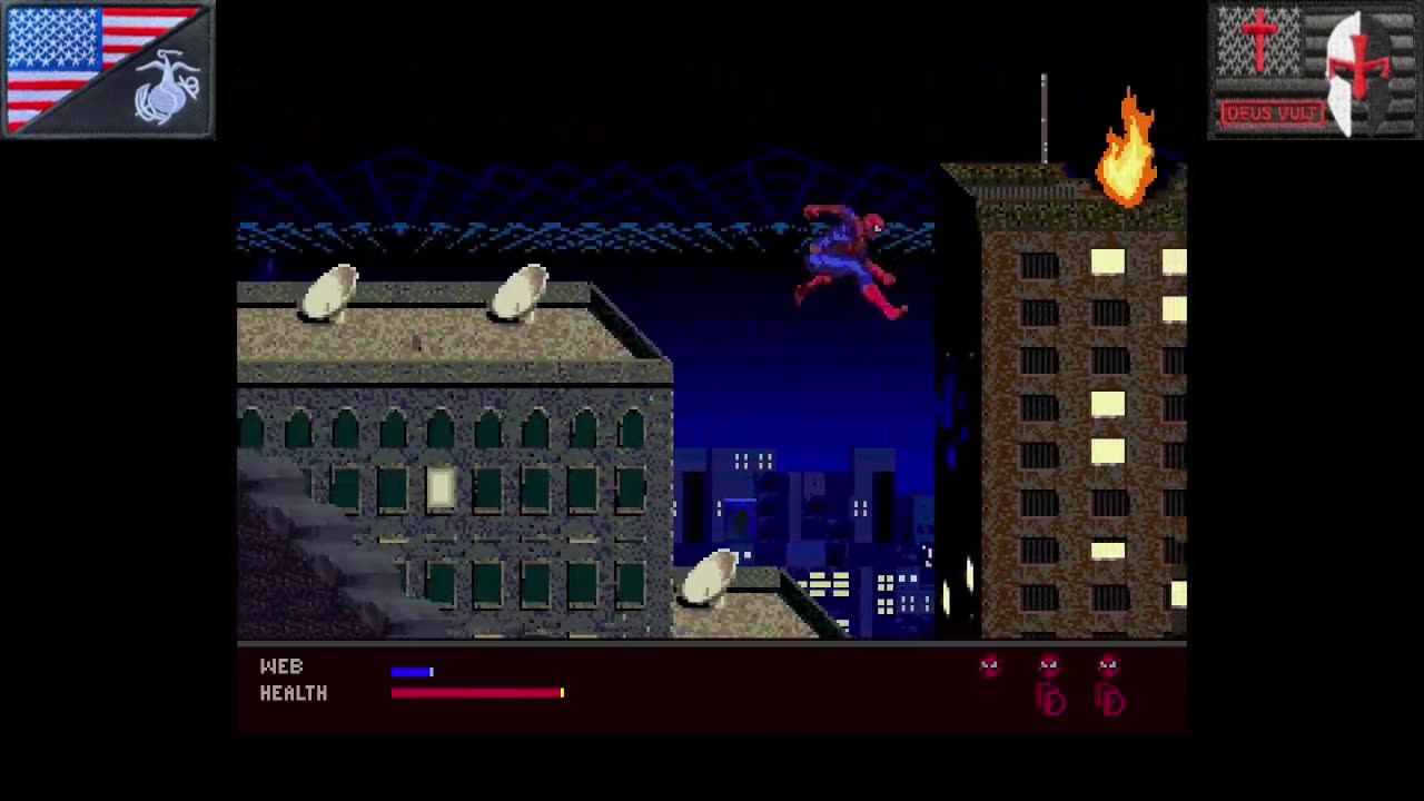 The Amazing Spider-Man: Web of Fire (Sega Genesis 32X - 1996) [NA Only]
