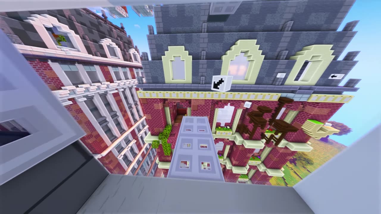 047_Minecraft Parkour Gameplay #game