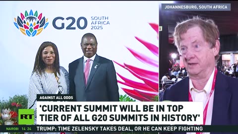 'Current summit will be in top tier of all G20 summits in history' — John Kirton