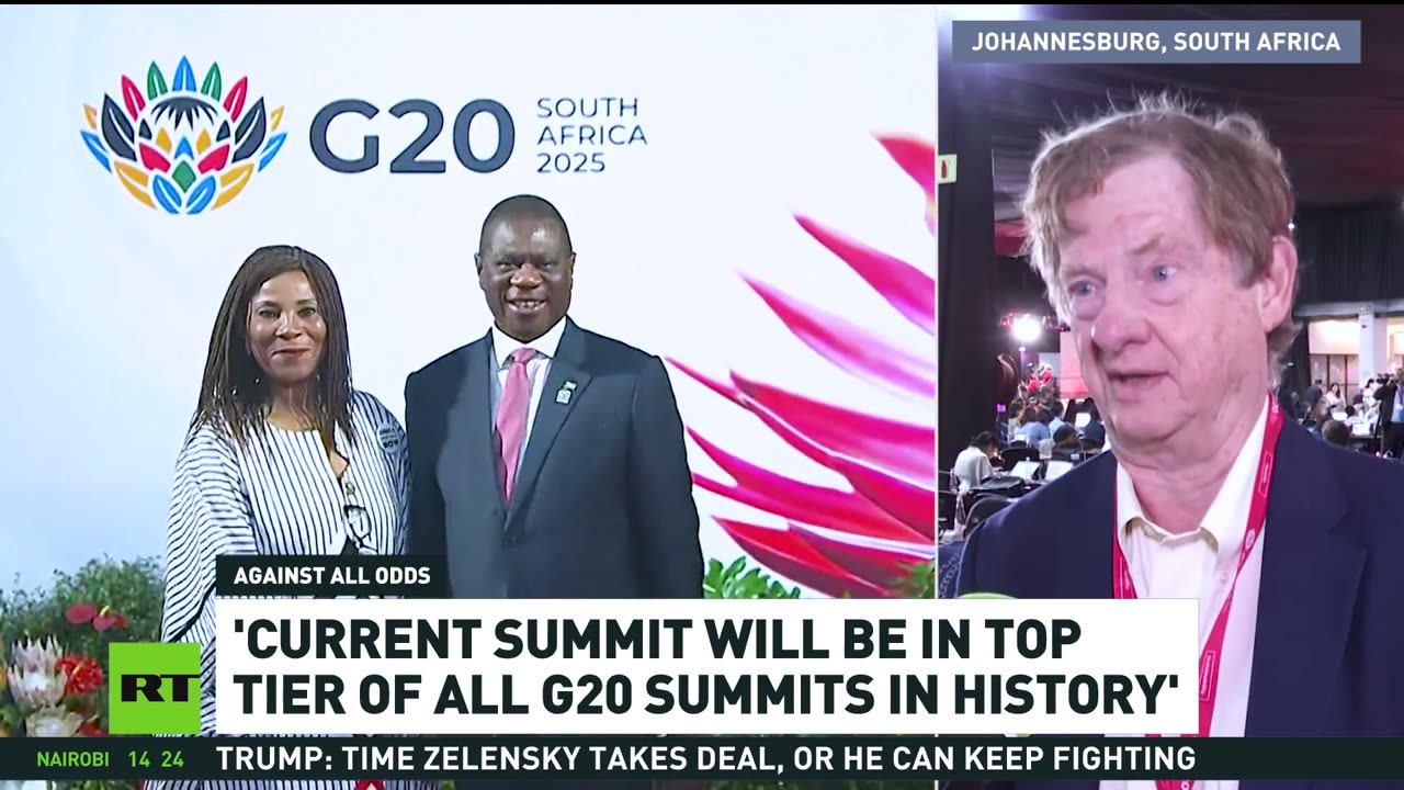 'Current summit will be in top tier of all G20 summits in history' — John Kirton