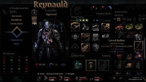 (Darkest Dungeon 2) Grandslam 2, Act 4, 3/4, The Shroud
