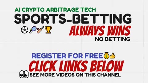 SUREBET - AI SPORTS BETTING ARBITRAGE CRYPTO PROFITS (theme song 002) TOP TEAM ROB BUSER