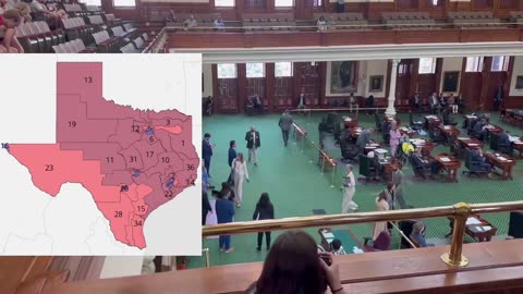 BREAKING: TEXAS SENATE PASSES NEW U.S. HOUSE MAPS. . .