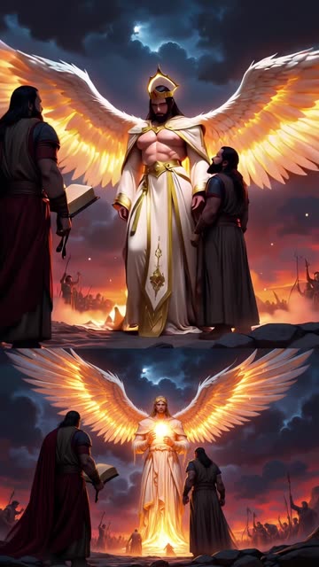 BEHOLD, I AM COMING SOON ✨📖 #Revelation #BibleAnimation #AlphaAndOmega #TheWordOfGod