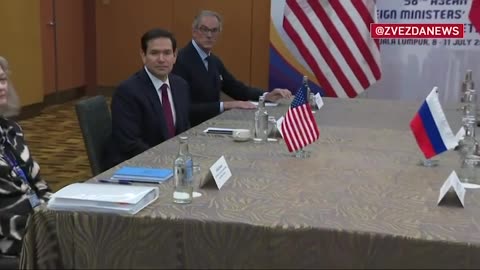 ❗️ Russian FM Lavrov and US State Secretary Rubio meet in Kuala Lumpur