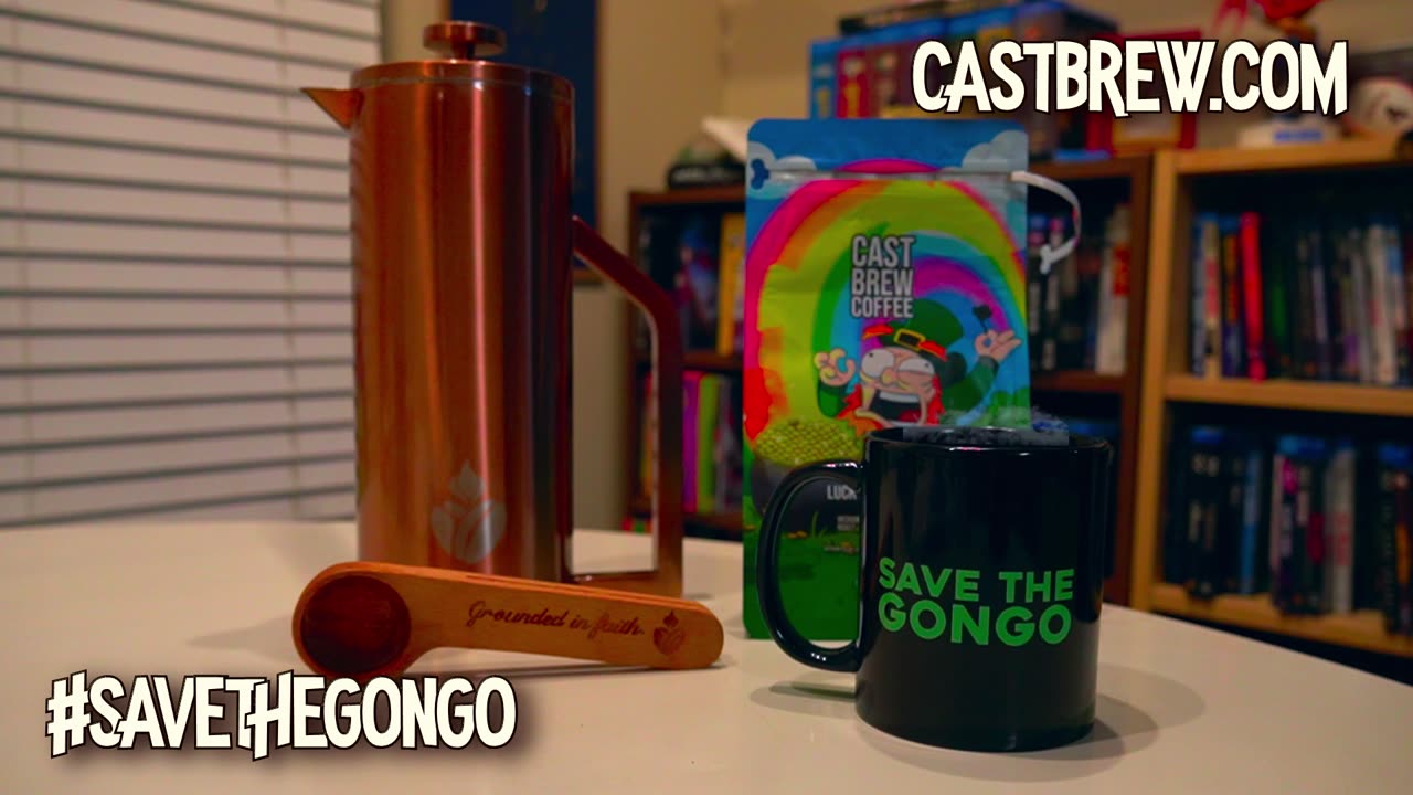 Cast Brew Coffee/Gongo ad