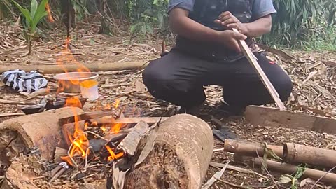 Split firewood