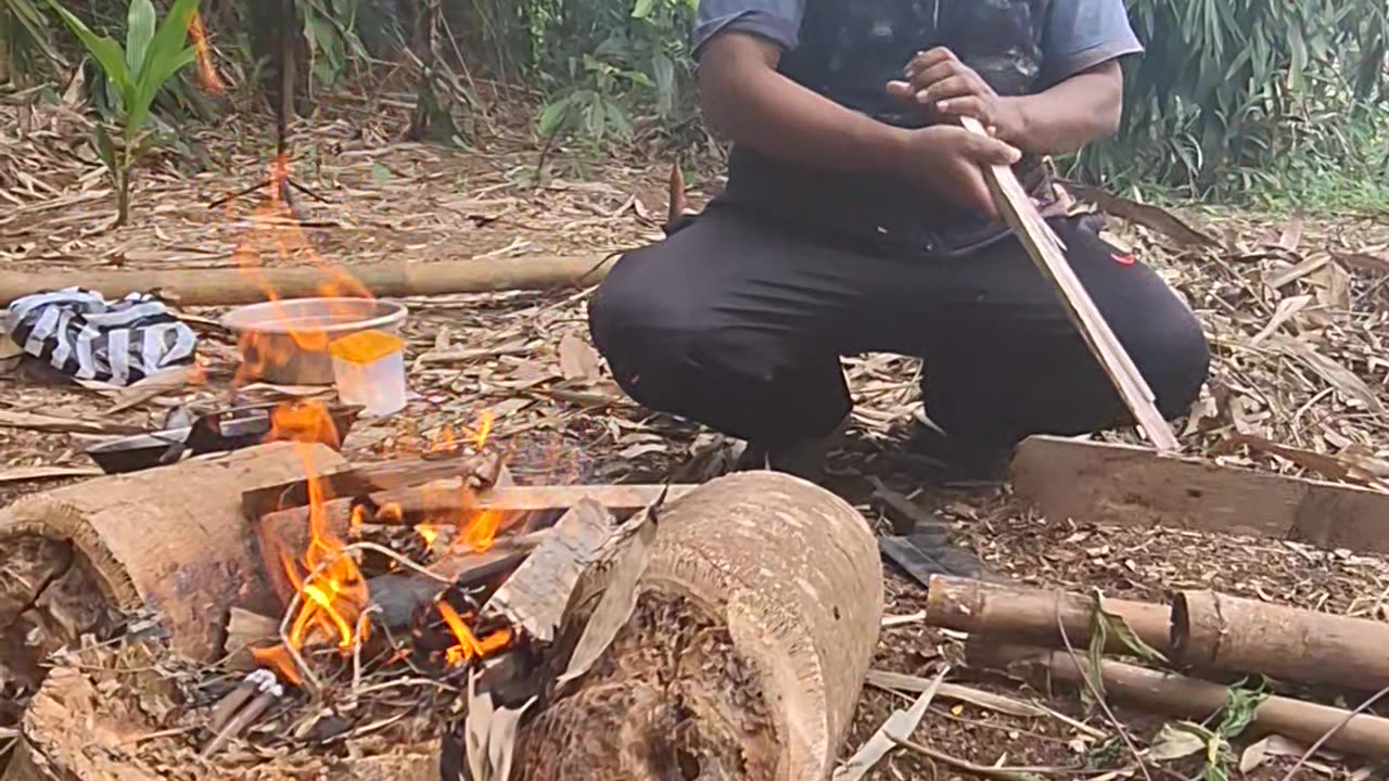 Split firewood