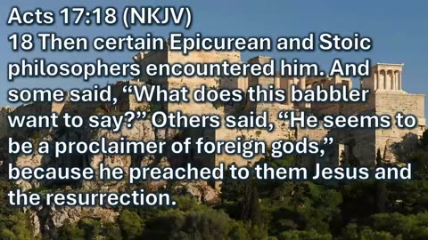 September 14 2025 Acts 17 Part 2