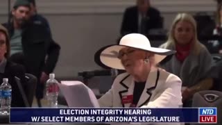 Poll watcher under oath. “This is the duplication room. I observed with my Democratic partner.