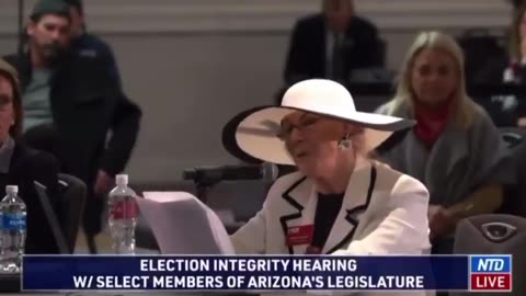 Poll watcher under oath. “This is the duplication room. I observed with my Democratic partner.