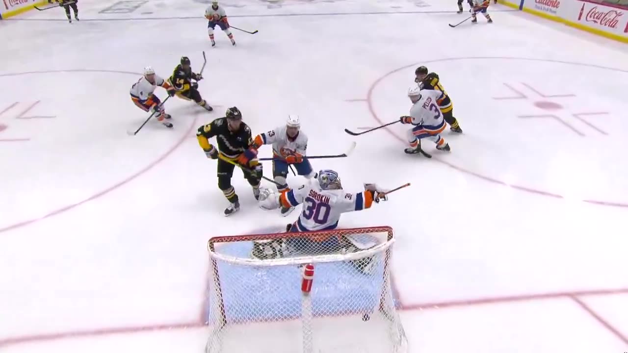 NHL - GRAB THAT PUCK! ๐จ Joona Koppanen tips home his first NHL goal!