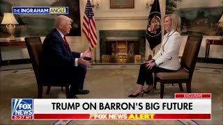 Trump Reveals What He Sees In Barron's Future (VIDEO)