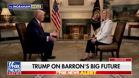 Trump Reveals What He Sees In Barron's Future (VIDEO)