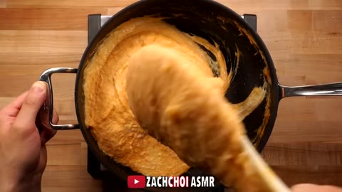 ASMR NUCLEAR FIRE STRETCHY CHEESE & CHICKEN WINGS MUKBANG (No Talking) COOKING & EATING SOUNDS