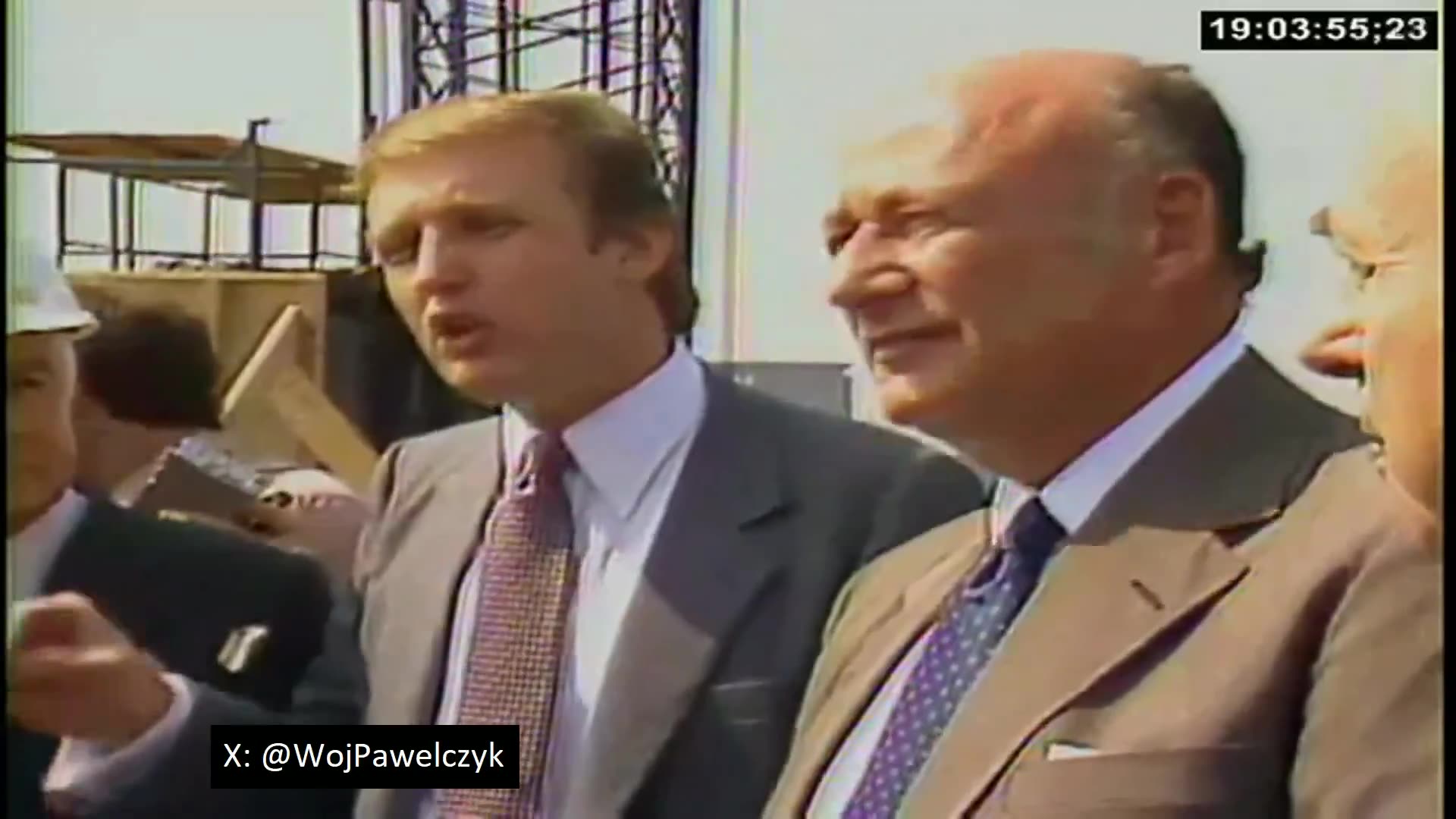 ICYMI Donald And Fred Trump Celebrating Completion Of Trump Tower 