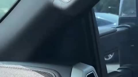 Car Spotted Driving on Interstate With Hood Up