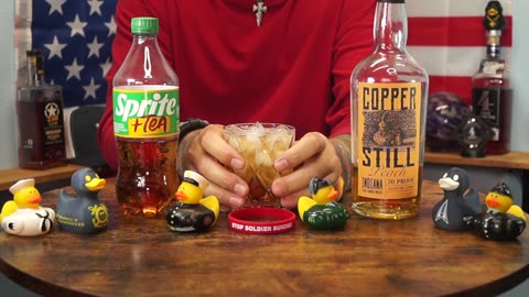 Mark Brown - Copper Still Peach Whiskey & Sprite + Tea