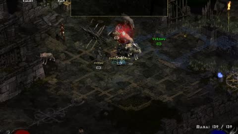 Diablo II: LoD (Coop, + Vyktory, 8-players mode / režim 8 hráčů) Walkthrough/Videonávod #88 [CZ/EN]