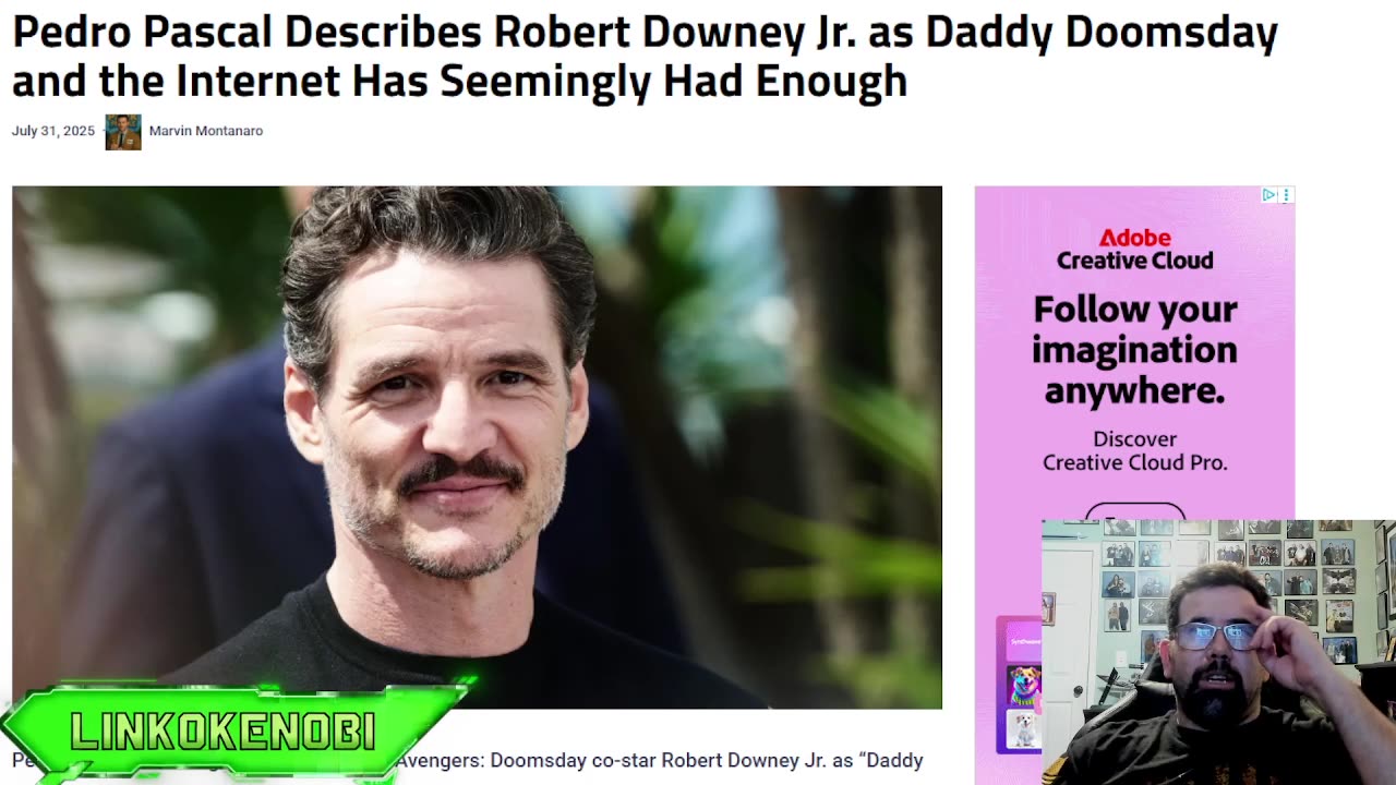 Pedro Pascal Calling Robert Downey Jr's DR. Doom "Daddy Doomsday'''