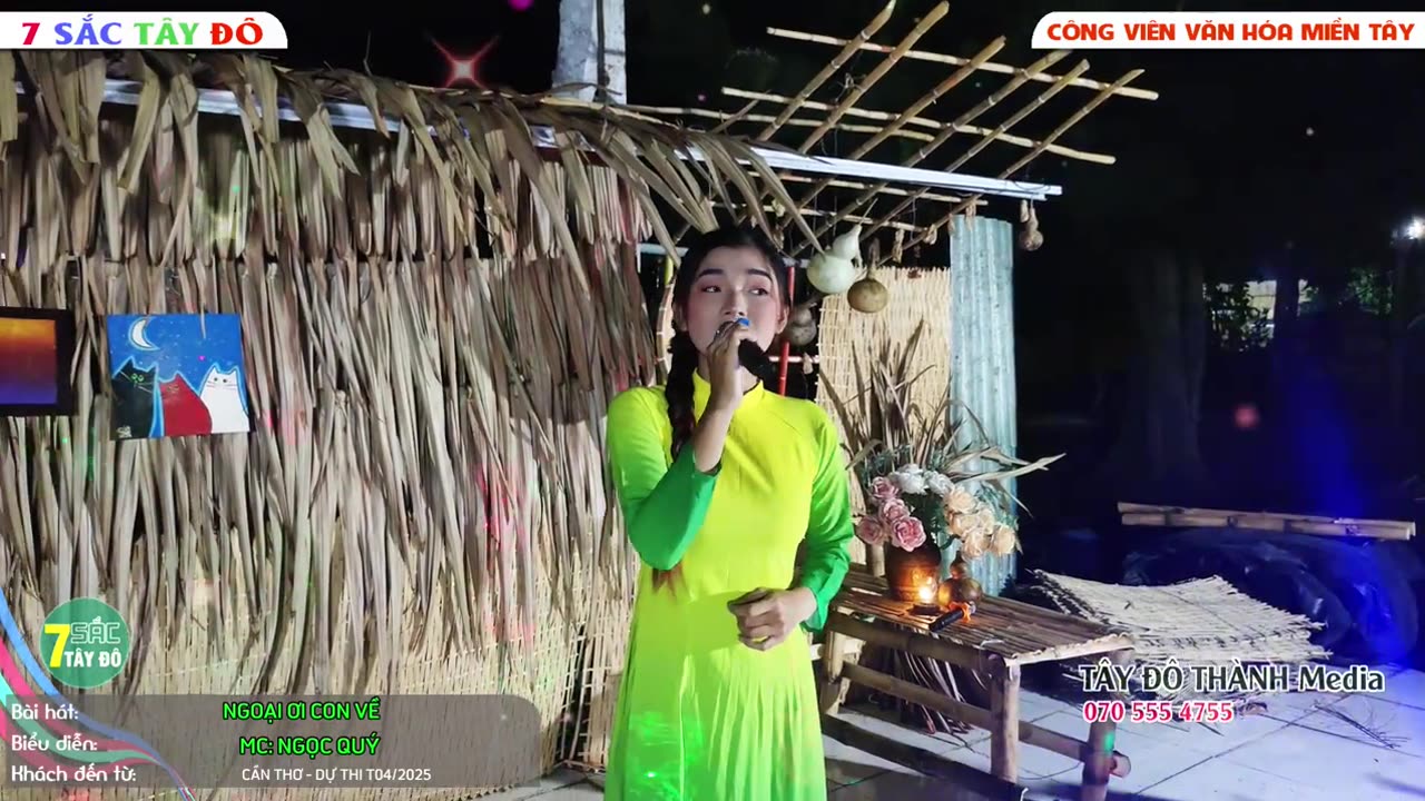 NGOẠI ƠI CON VỀ- MC_ NGỌC QUÝ_ 7 Sắc Tây Đô