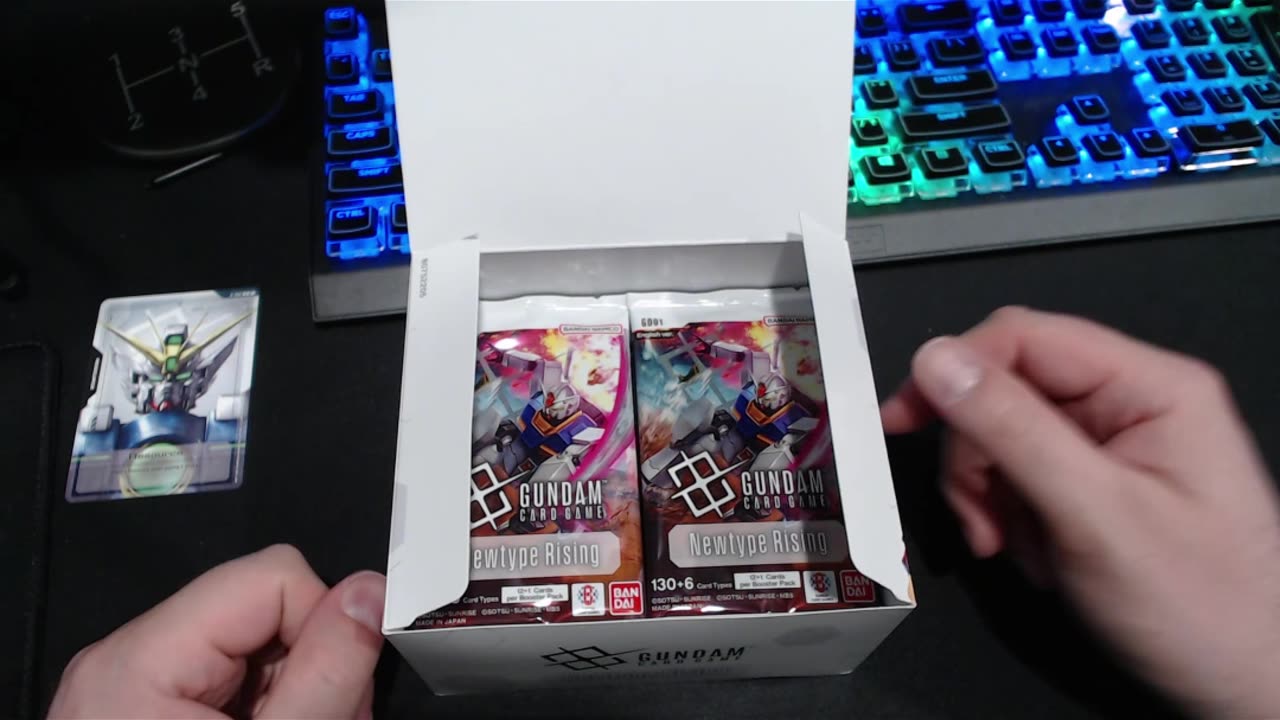 Let's Open Gundam Card Game: Newtype Rising Booster Packs! Part 6