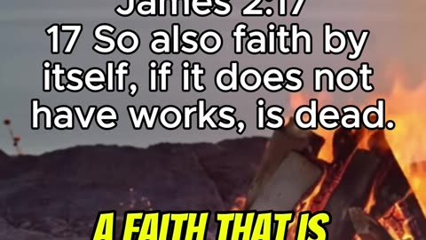 Real Faith Always Produces Evidence