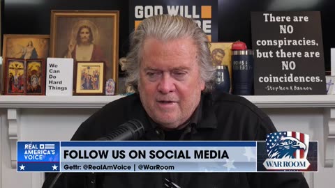 Steve Bannon: “If You’re Providing Defense For Somebody In An Open Kinetic War, You’re A Combatant.”