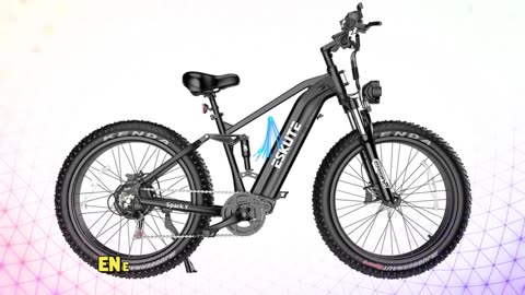 ESKUTE ES-26-RWXD Electric Bike 750W Motor 48V 20Ah Battery 26 x 4.8'' Tires Electric Bike