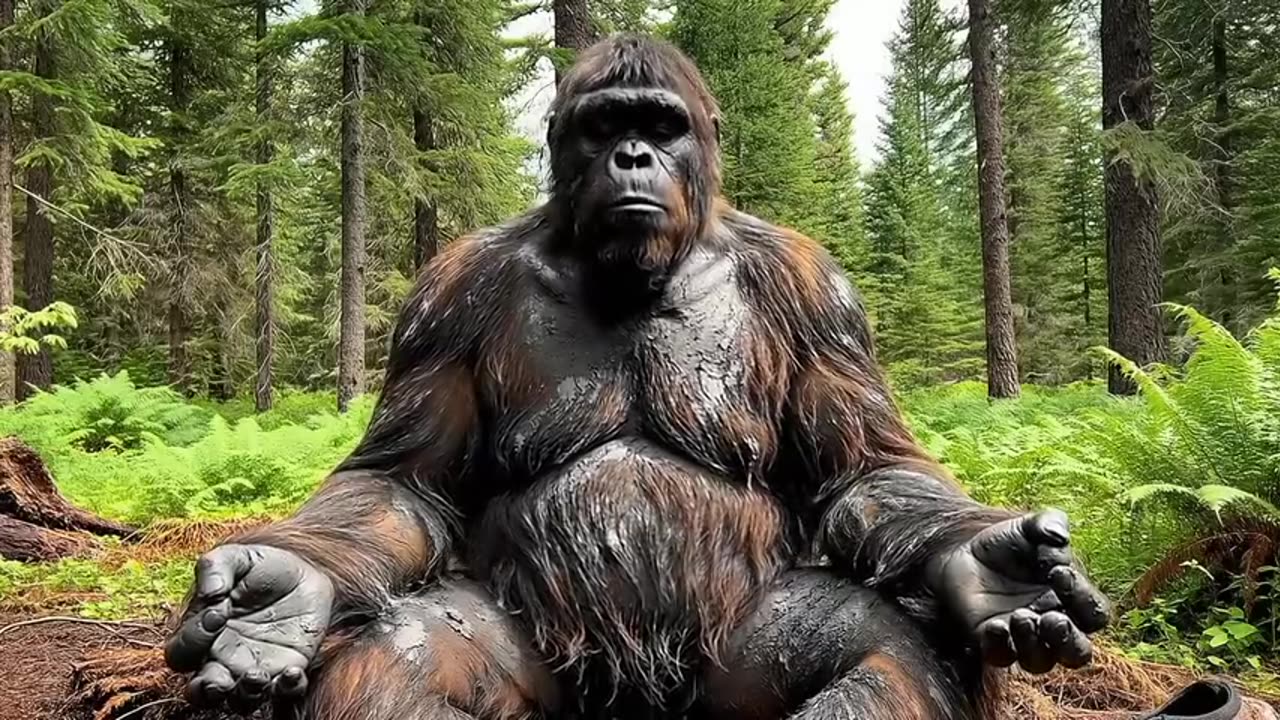 "Bigfoot's Hilarious Encounter with a Park Ranger – You Won't Believe What Happened! 😂🦶"