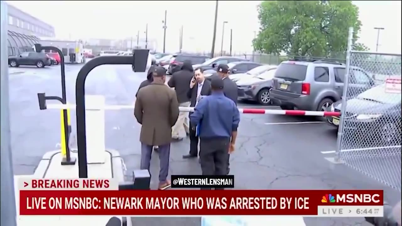 “Mayor Ras Baraka, who stormed an ICE facility, now says he’s considering legal action lol