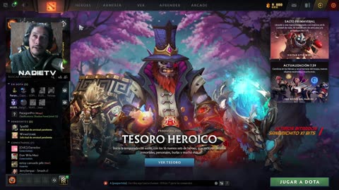 Miercoles de Dota 2 Casual: Juega Conmigo, Novatos Bienvenidos! #dota2live