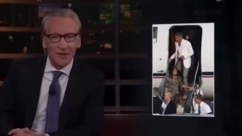 Bill Maher exposes all the celebrities and their fake outrage about climate change.