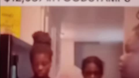 Welfare mom proudly shows off ebt food
