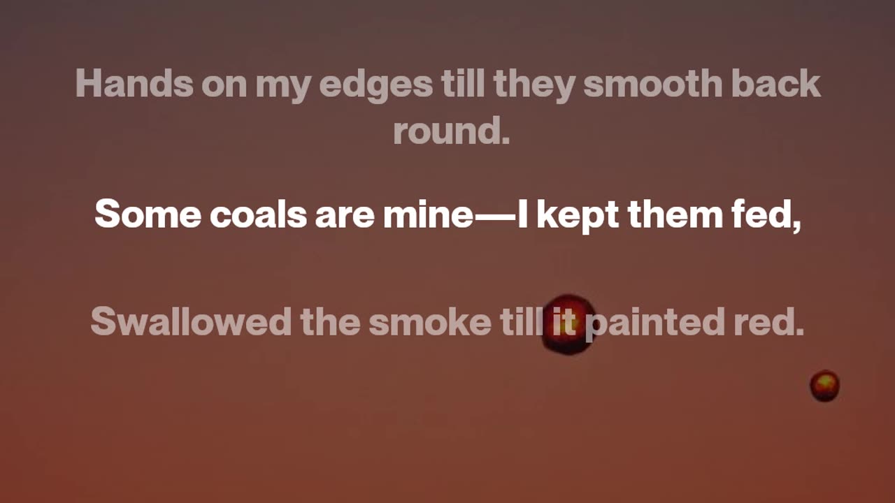 SAVE ME FROM THE FIRE