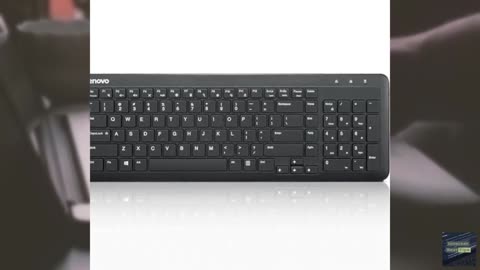 Lenovo 300 Wireless Keyboard, Black