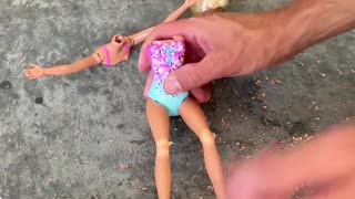 Transforming my daughters Barbie!.hd