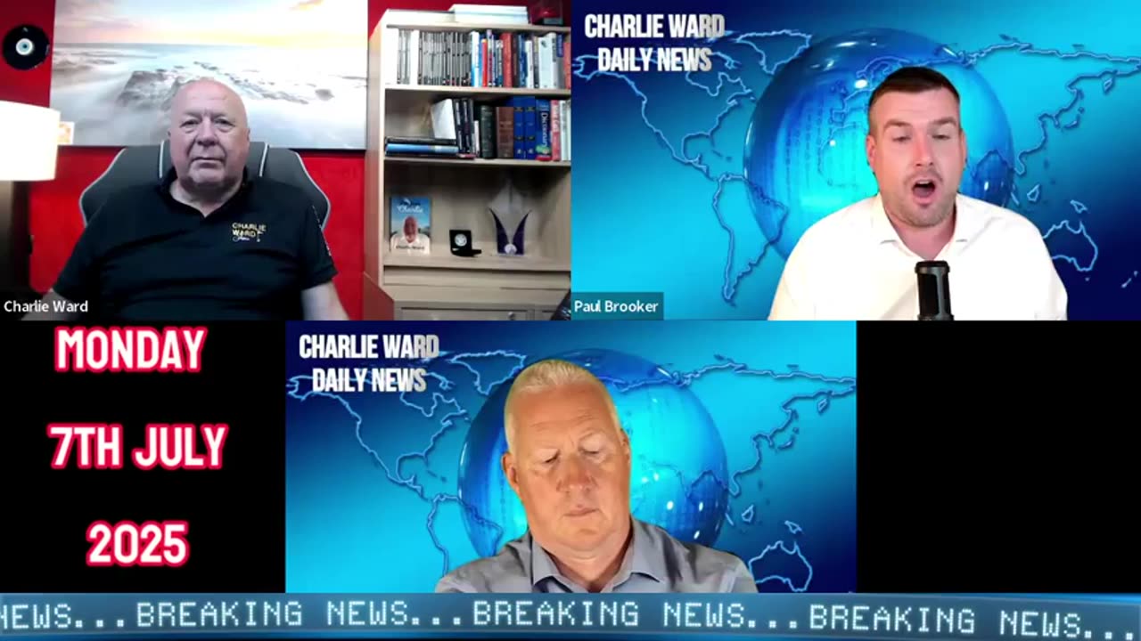 CWS DAILY NEWS WITH CHARLIE WARD, PAUL BROOKER & LEMBIT OPIK MONDAY 7TH JULY 2025