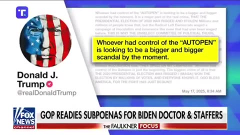 Subpoenas for Biden’s office inner circle if they don’t come in willingly.